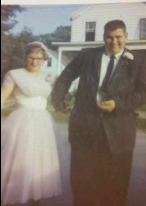 My Grandma And Grandpa On Their Wedding Day 55 Years Ago Roldschoolcool