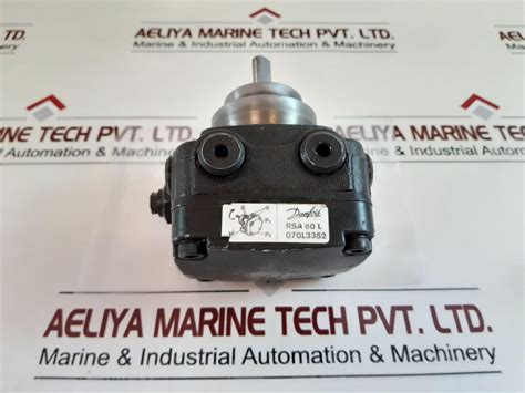 Danfoss Rsa L Oil Pump Aeliya Marine