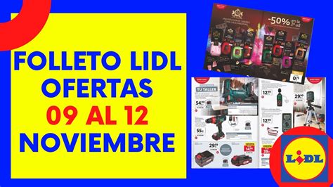 Catalogo LIDL OFERTAS De Esta Semana HERRAMIENTAS Folleto 9 Al 12