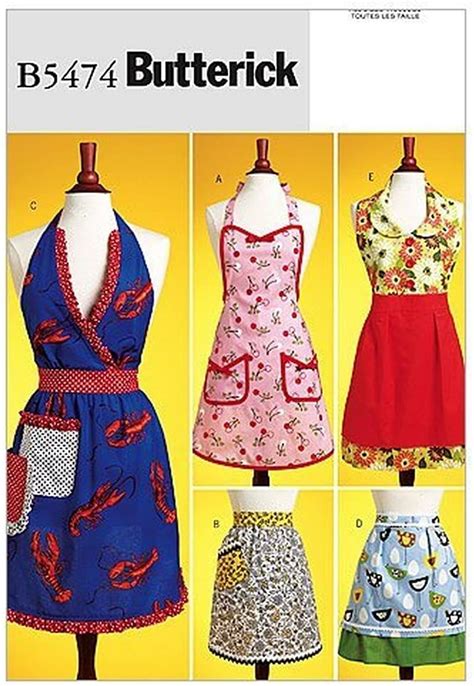 Simplicity 5725 Or 7647 Hostess Apron With Or Without