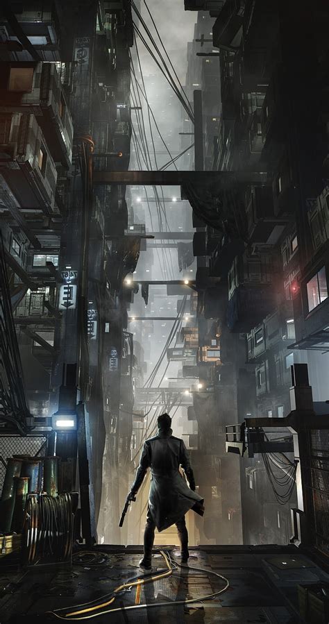 Adam Jensen Cyberpunk Deus Ex Mankind Divided Futuristic