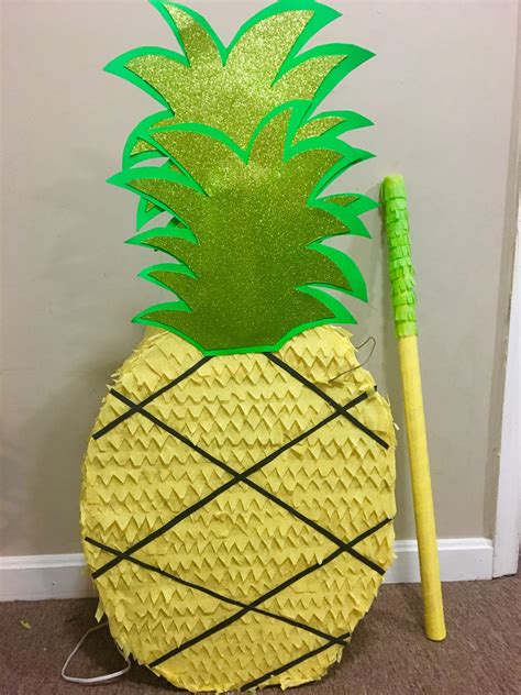 Tutorial fácil de piñata de piña Como hacer pinatas infantiles de