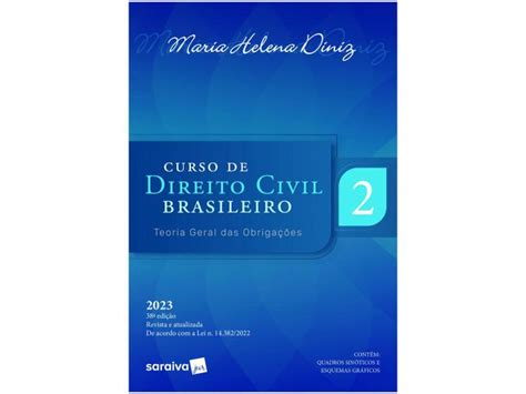 Livro Curso De Direito Civil Brasileiro Teoria Das Obrigações Maria