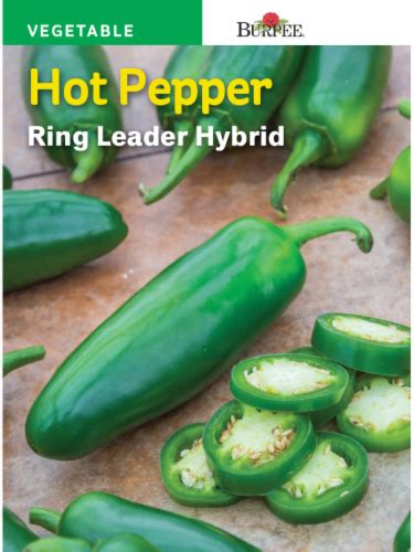 Burpee Hot Pepper Ring Leader Hybrid Seeds Ct Kroger