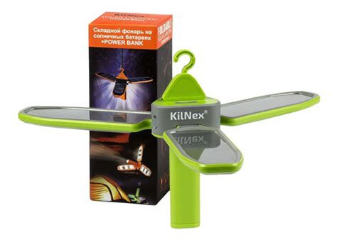 Ліхтар на сонячних батареях KILNEX «Пелюстки» - Kilnex