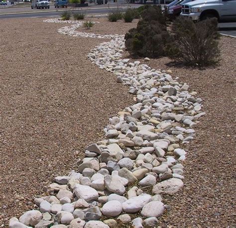 Xeriscape Ideas Fake Dry Riverbed Xeriscaping Idea Mulch Landscaping