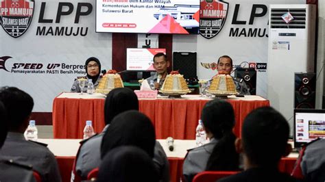 Kemenkumham Sulbar Dorong LPP Mamuju Raih WBK Tingkatkan Semangat