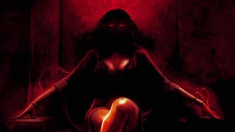 Red Eyes Black Devil Girl Devil Hd Wallpaper Peakpx