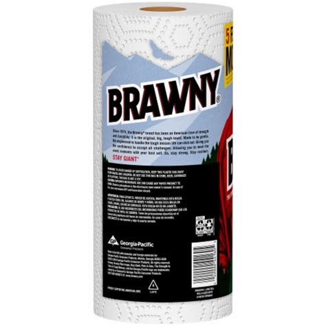 Brawny Pick A Size Large Roll Paper Towels Roll Kroger