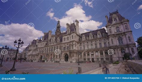 Paris France City Hall In Paris Also Known As The Hotel De Ville