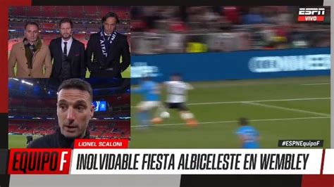 Argentina campeón Finalissima 2022 Lionel Scaloni se quiebra y afirma