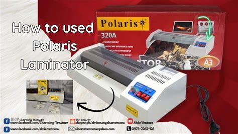 Easy Polaris Laminator Tutorial Youtube