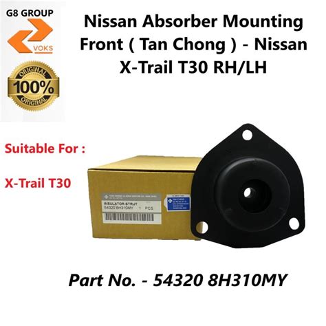 Nissan Absorber Mounting Front Tan Chong Nissan X Trail T