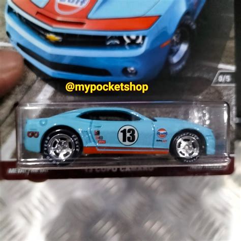 Hot Wheels GULF 13 COPO CAMARO 2017 Hotwheels RLC Premium Car Culture Box Set Limited