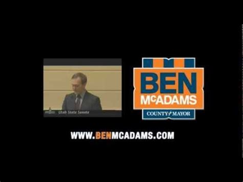 Ben McAdams 2011 Utah Fair Housing And Employment YouTube