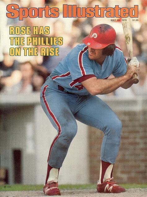 Philadelphia Phillies Pete Rose Sports Illustrated Cover By Sports