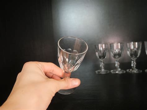 Verres Porto Style Cristal Baccarat Mod Le Gondoles Mais En Verre