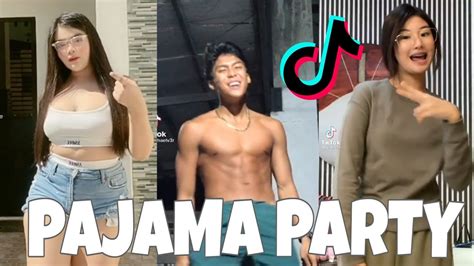 Pajama Party Tiktok Dance Challenge Youtube