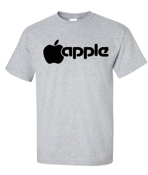 Retro Apple Computer Logo Graphic T Shirt – Supergraphictees