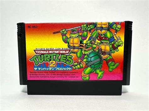 Famicom Japan Fc Teenage Mutant Ninja Turtles The