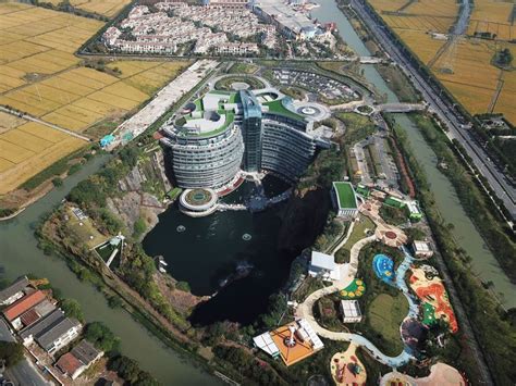 Shimao Wonderland Intercontinental Quarry Hotel Opens In Songjiang