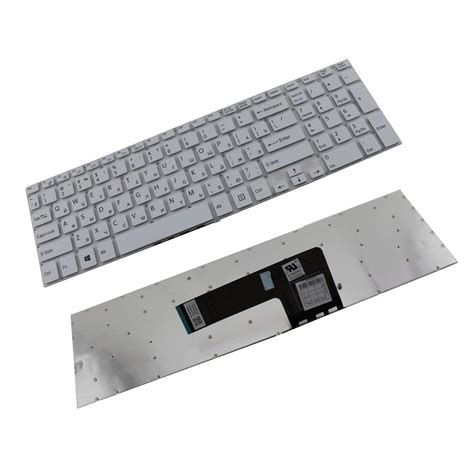 Travislappy Compatible Laptop Keyboard For White For Sony Vaio Svf