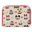 Loungefly DISNEY Hot Cocoa Mugs AOP Zip Around Wallet Mickey Minnie Pluto EBay