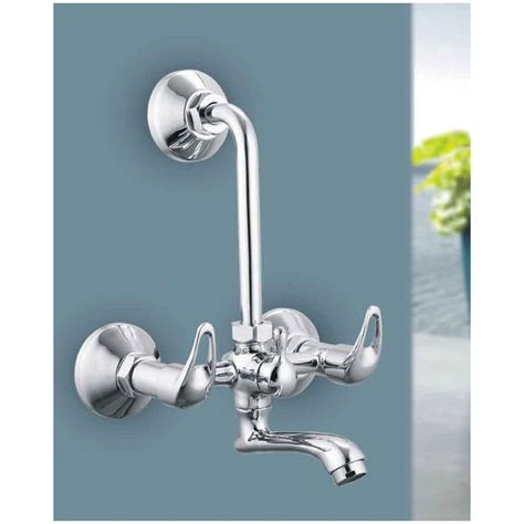 Jyoti Lite Double Handle Wall Mixer In Telephonic For Kitchen At