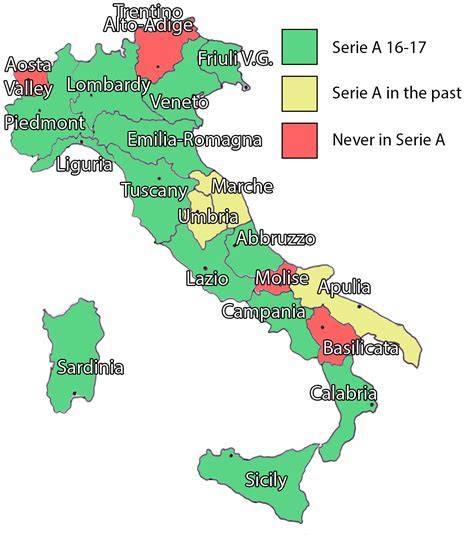 Italian Regions Map