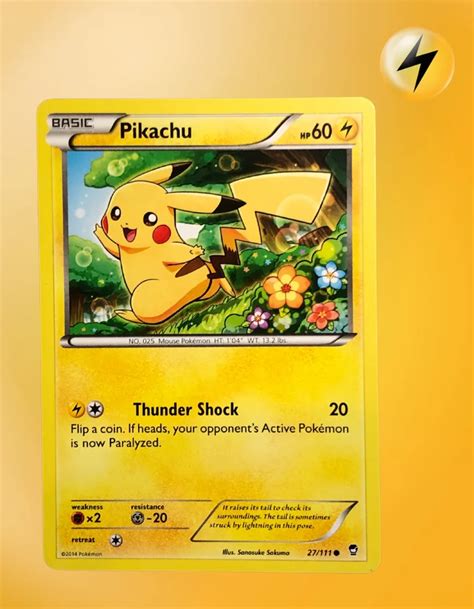 Pikachu 27 111 Furious Fists TCG Coleccionistas