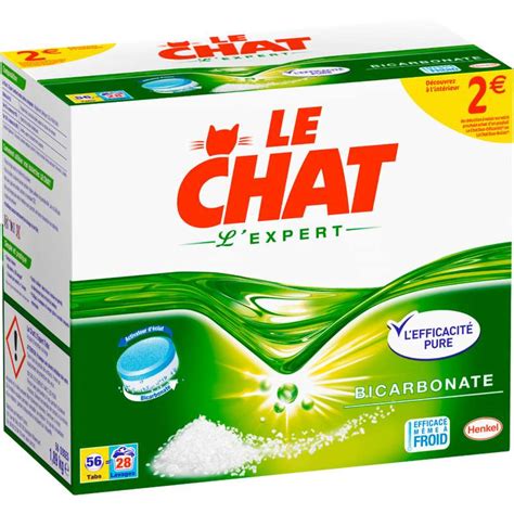 Lessive En Tablette L Expert Le Chat X 56 Tablettes La Belle Vie