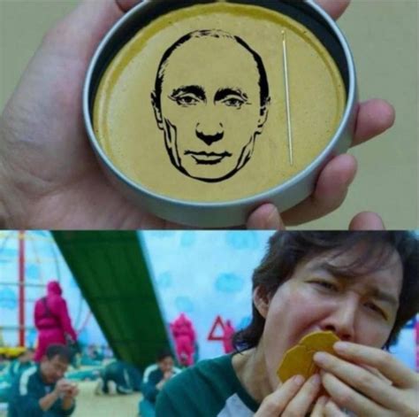 Создать мем "сахарные соты, золотая карточка игра в кальмара, сахарные ...