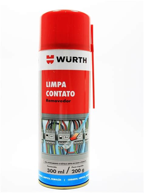 Limpa Contato Wurth Ml Limpador De Contatos El Tricos