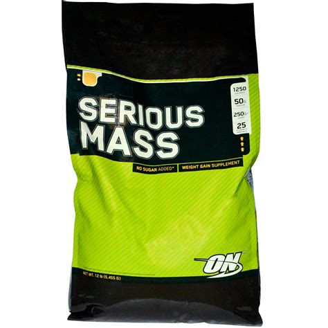 Гейнер Optimum Nutrition Serious Mass 5455 г 16 порцій Chocolate Peanut