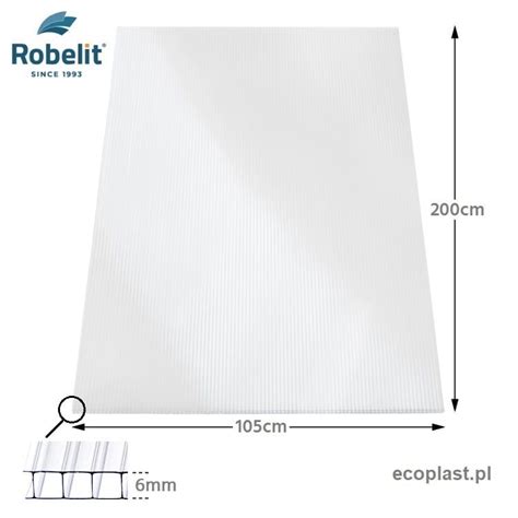 Robelit Poliw Glan Komorowy Mm Bezbarwny X M Ecoplast