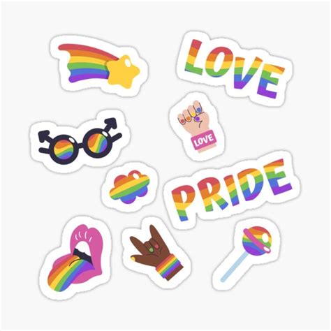 Lqbtq Gender Pride Sticker For Sale By Junnifer21 Redbubble