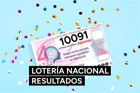 Lotería Nacional Resultados Y Dónde Ha Caído El Sorteo Del Jueves 19