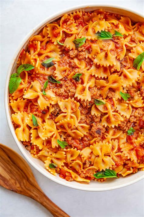 Instant Pot Bowtie Pasta Kitchen Skip