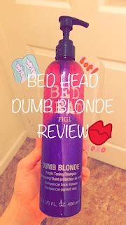 Bed Head Dumb Blonde Shampoo Review