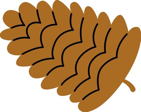 Premium Vector Pine Cone Icon