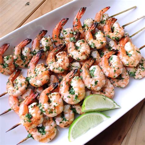 Grilled Shrimp With Cilantro Garlic Butter Kits Coastal