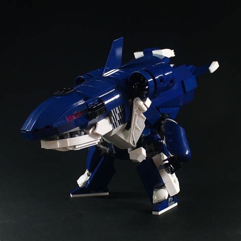 MFS-020 Megalodon | Lego transformers, Lego animals, Lego creations