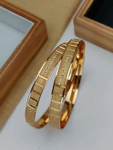 Brass Wedding Wear Alloy Gold Plated Bangle Set At Rs Set In Surat