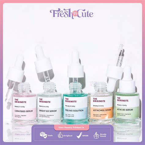 Jual The Originote Bright B Acne B Ceratides Peeling Solution