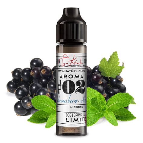 Tom Klarks 2 Johannisbeere Minz 10ml Aroma ESmokeKing De