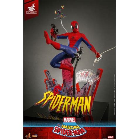 Amazing Spider Man Comic Masterpiece Fully Poseable Exclusive Hot Toys Figure 4895228615381 EBay