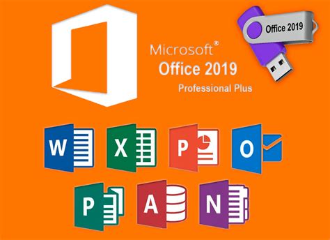 Office 2019 Professional Plus на USB-Flash с уникальным ключем ...