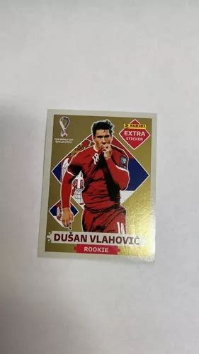 L Mina Panini Extra Sticker Oro Dusan Vlahovic Gold