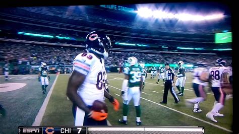 Jay Cutler Touchdown To Bennett Youtube