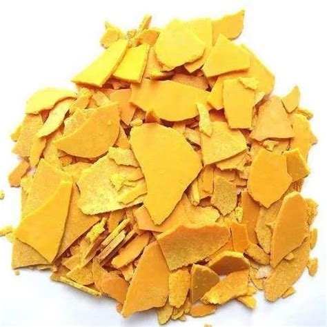 Sodium Sulfide Yellow Flake For Industrial Packaging Size Kg At